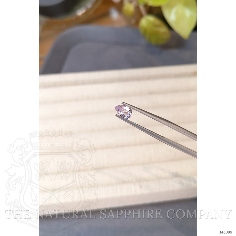 0.70 Ct. Purplish Pink Sapphire from Ceylon (Sri Lanka)