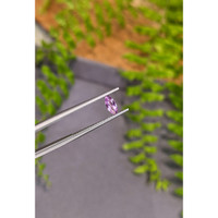 0.30 Ct. Purplish Pink Sapphire from Ceylon (Sri Lanka) Life Style
