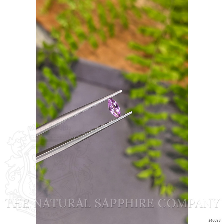 0.30 Ct. Purplish Pink Sapphire from Ceylon (Sri Lanka)