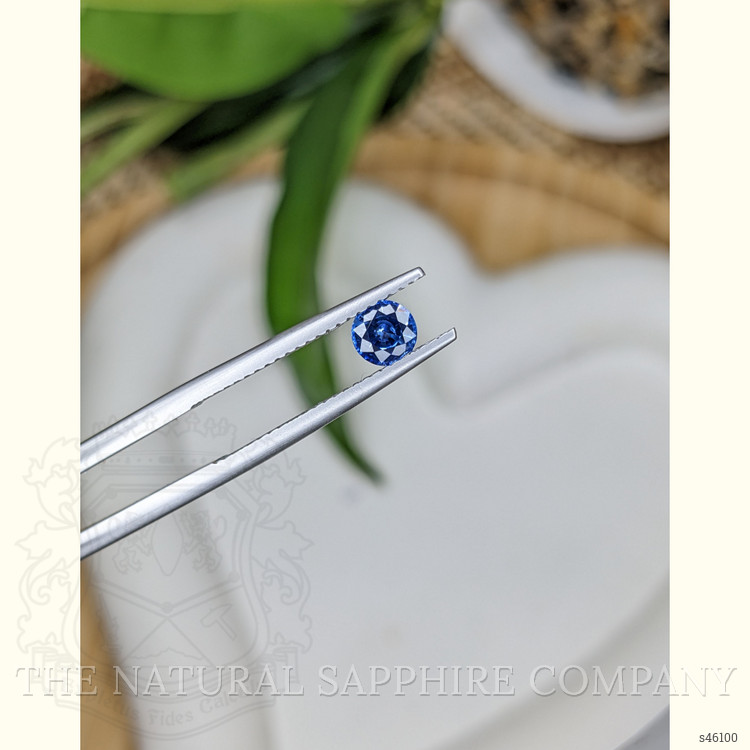 0.53 Ct. Blue Sapphire from Ceylon (Sri Lanka)