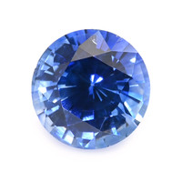 0.52 Ct.Tw. Round Sapphire