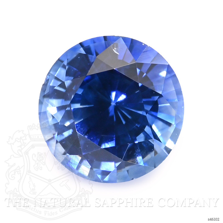 0.52 Ct. Blue Sapphire from Ceylon (Sri Lanka)