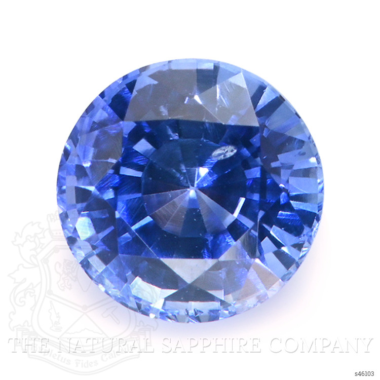 0.62 Ct. Blue Sapphire from Ceylon (Sri Lanka)