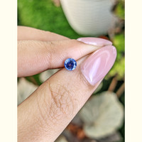 0.62 Ct. Blue Sapphire from Ceylon (Sri Lanka) Life Style