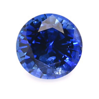 0.52 Ct.Tw. Round Sapphire