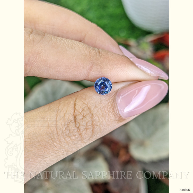1.05 Ct. Blue Sapphire from Ceylon (Sri Lanka)