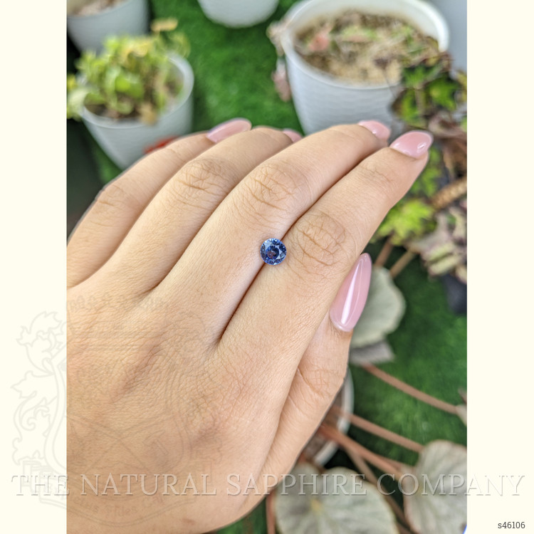 1.05 Ct. Blue Sapphire from Ceylon (Sri Lanka)