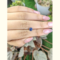 1.05 Ct. Blue Sapphire from Ceylon (Sri Lanka) Life Style