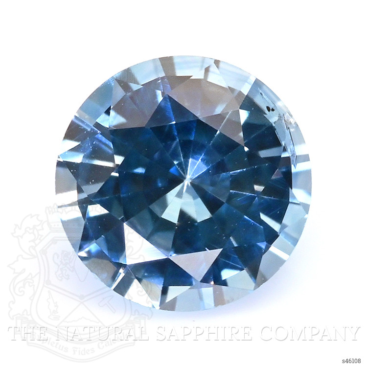 0.69 Ct. Blue Sapphire from Ceylon (Sri Lanka)
