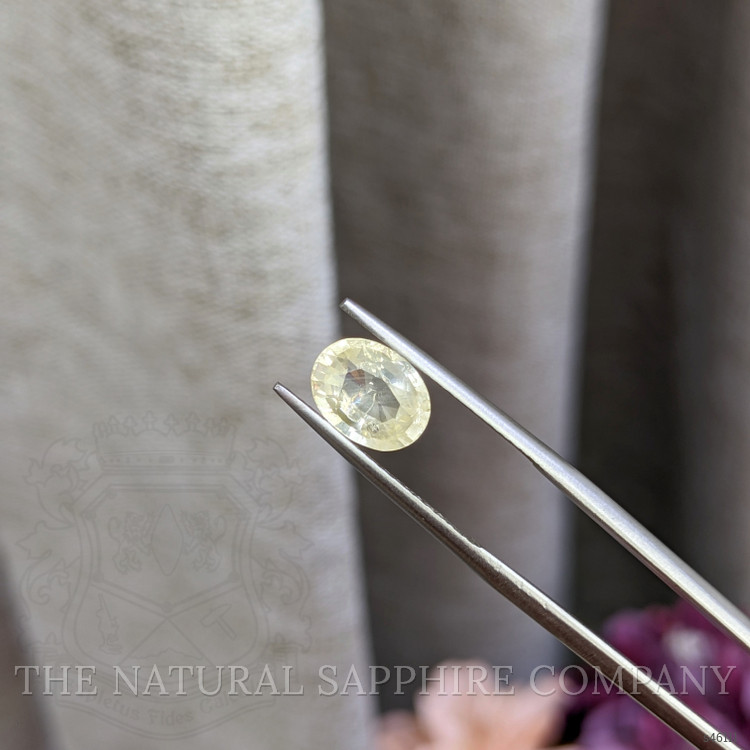 2.16 Ct. Yellow Sapphire from Ceylon (Sri Lanka)