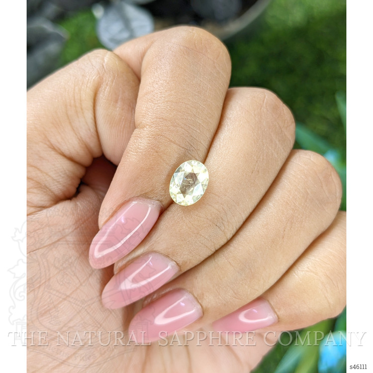 2.16 Ct. Yellow Sapphire from Ceylon (Sri Lanka)