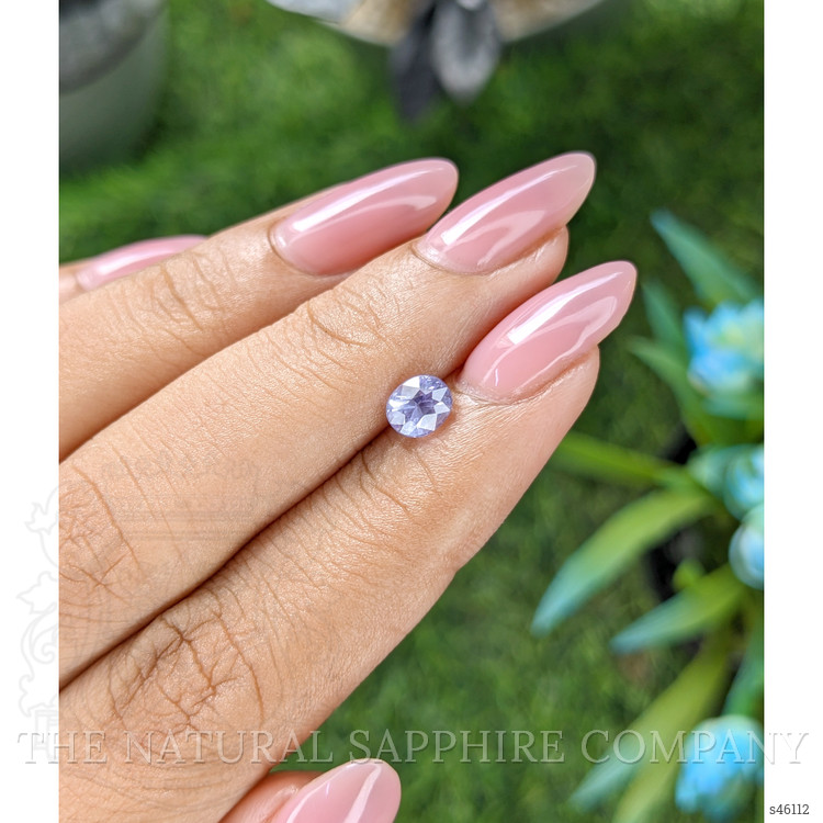 0.92 Ct. Bluish Purple Sapphire from Ceylon (Sri Lanka)