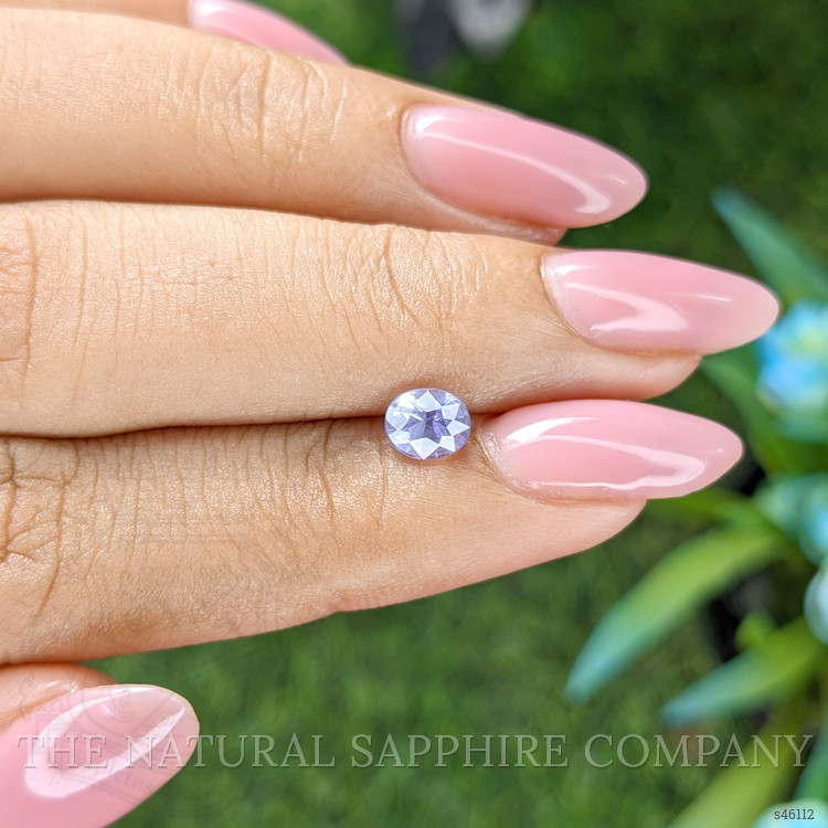 0.92 Ct. Bluish Purple Sapphire from Ceylon (Sri Lanka)