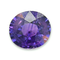 0.79 Ct. Bluish Purple Sapphire from Ceylon (Sri Lanka) Video