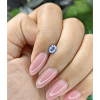 0.42 Ct. Blue Sapphire from Ceylon (Sri Lanka) Life Style