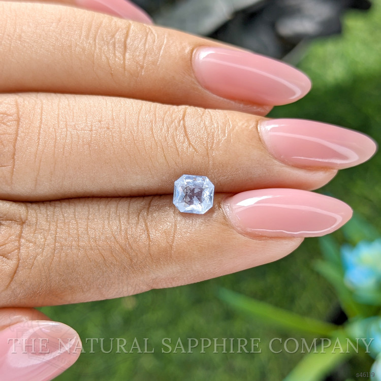 0.89 Ct. Blue Sapphire from Ceylon (Sri Lanka)
