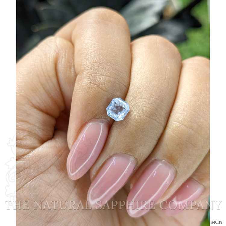 0.89 Ct. Blue Sapphire from Ceylon (Sri Lanka)