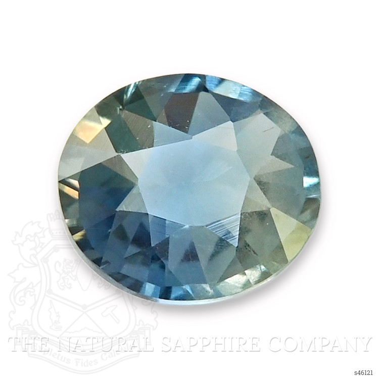 0.62 Ct. Greenish Blue Sapphire from Ceylon (Sri Lanka)