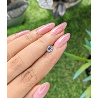 0.62 Ct. Greenish Blue Sapphire from Ceylon (Sri Lanka) Life Style