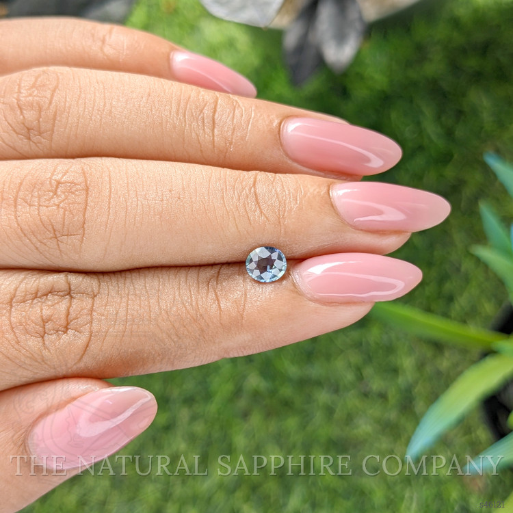 0.62 Ct. Greenish Blue Sapphire from Ceylon (Sri Lanka)