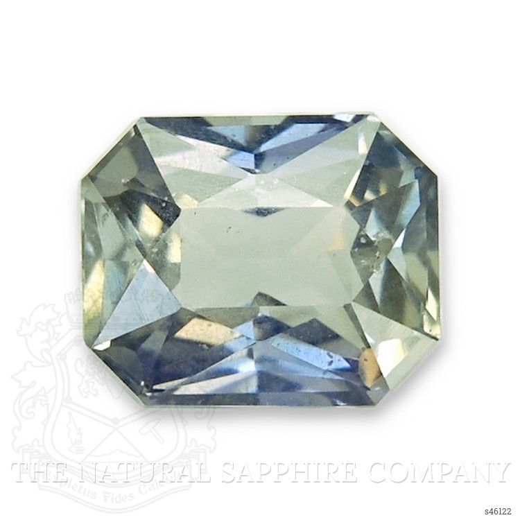 0.61 Ct. Bluish Green Sapphire from Ceylon (Sri Lanka)