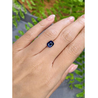 2.14 Ct. Blue Sapphire from Ceylon (Sri Lanka) Life Style