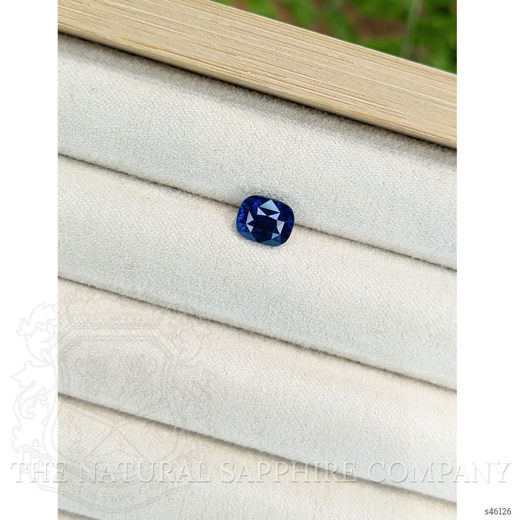 2.14 Ct. Blue Sapphire from Ceylon (Sri Lanka)