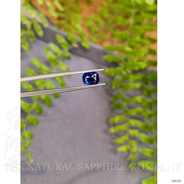 2.14 Ct. Blue Sapphire from Ceylon (Sri Lanka)