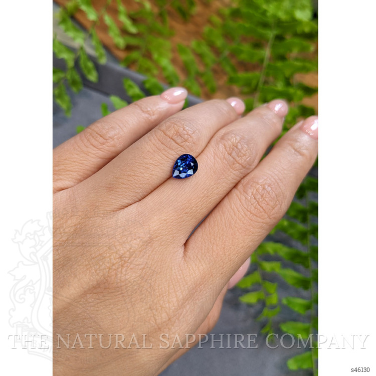 2.16 Ct. Blue Sapphire from Ceylon (Sri Lanka)