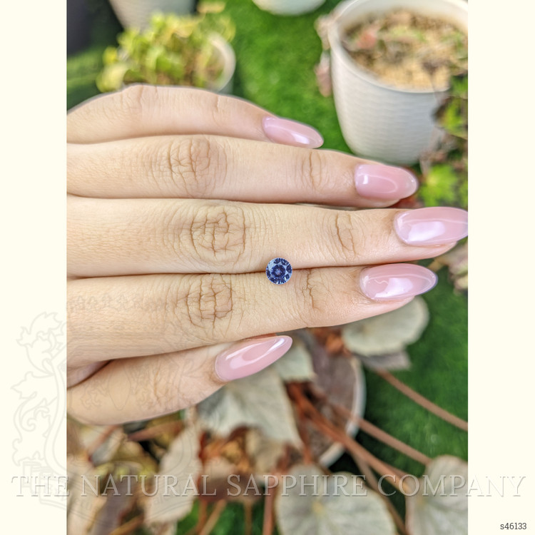 0.94 Ct. Bluish Purple Sapphire from Ceylon (Sri Lanka)