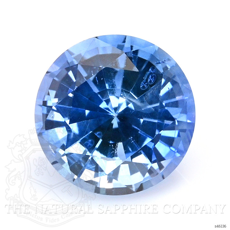 0.85 Ct. Blue Sapphire from Ceylon (Sri Lanka)