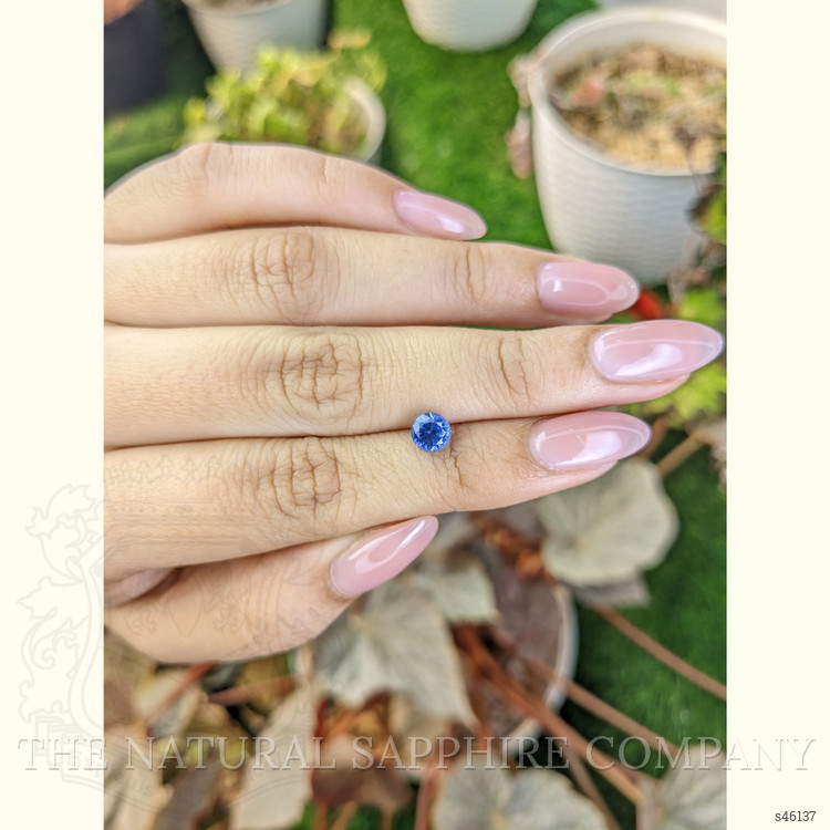 1.09 Ct. Blue Sapphire from Ceylon (Sri Lanka)