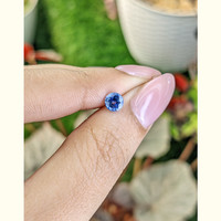 0.76 Ct. Blue Sapphire from Ceylon (Sri Lanka) Life Style