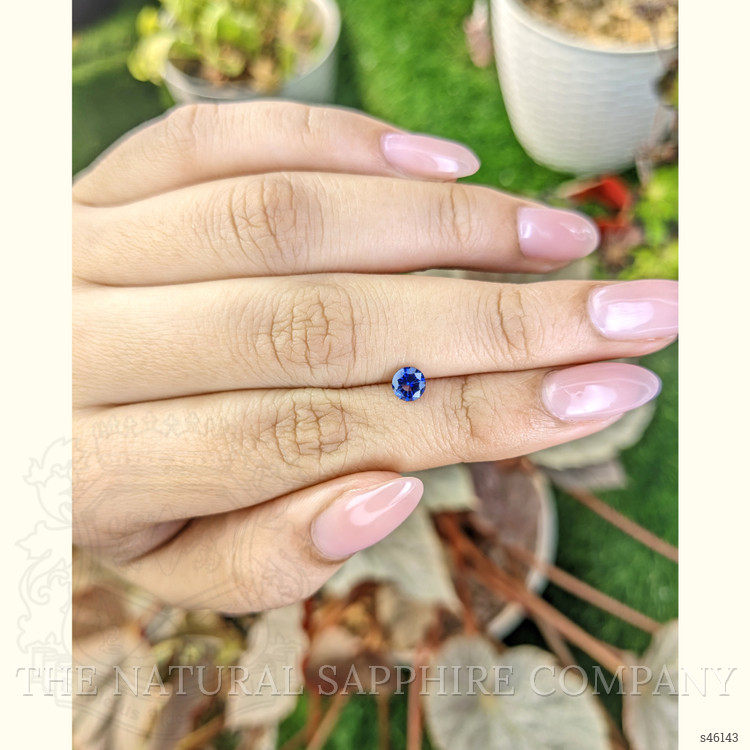 0.54 Ct. Blue Sapphire from Ceylon (Sri Lanka)