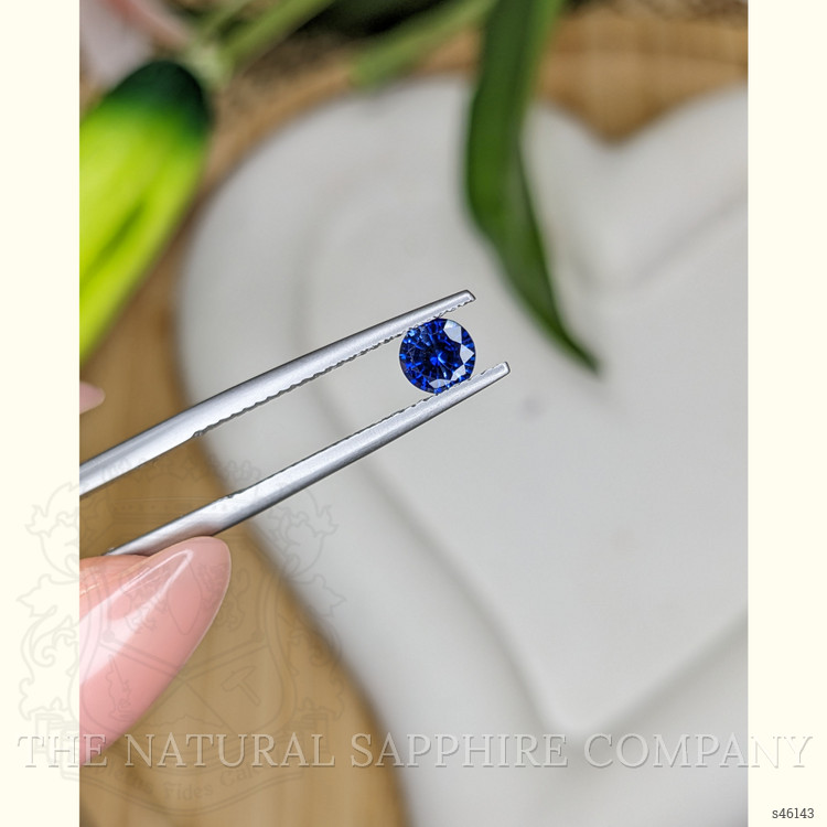 0.54 Ct. Blue Sapphire from Ceylon (Sri Lanka)