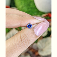 0.54 Ct. Blue Sapphire from Ceylon (Sri Lanka) Life Style