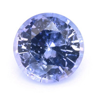 0.78 Ct. Purplish Blue Sapphire from Ceylon (Sri Lanka) Video