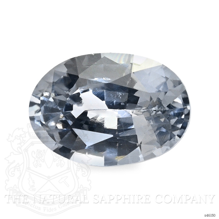1.00 Ct. Greyish Blue Sapphire from Ceylon (Sri Lanka)