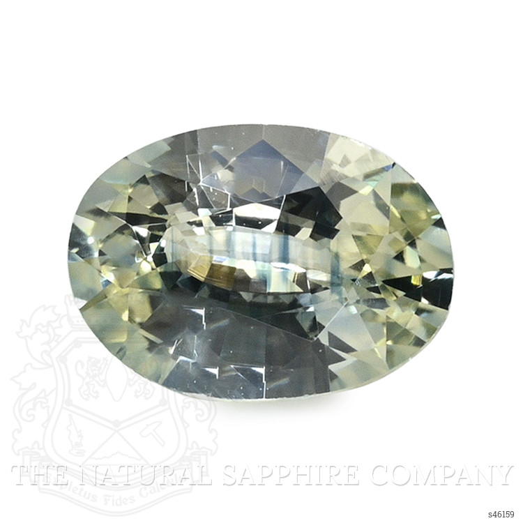 0.92 Ct. Bluish Green Sapphire from Ceylon (Sri Lanka)