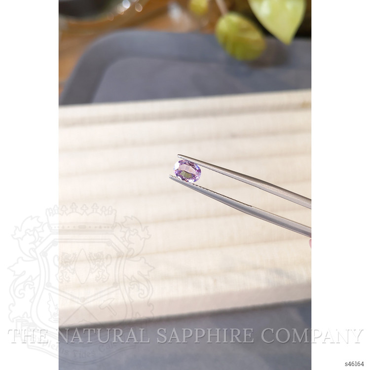 0.65 Ct. Pink Sapphire from Ceylon (Sri Lanka)