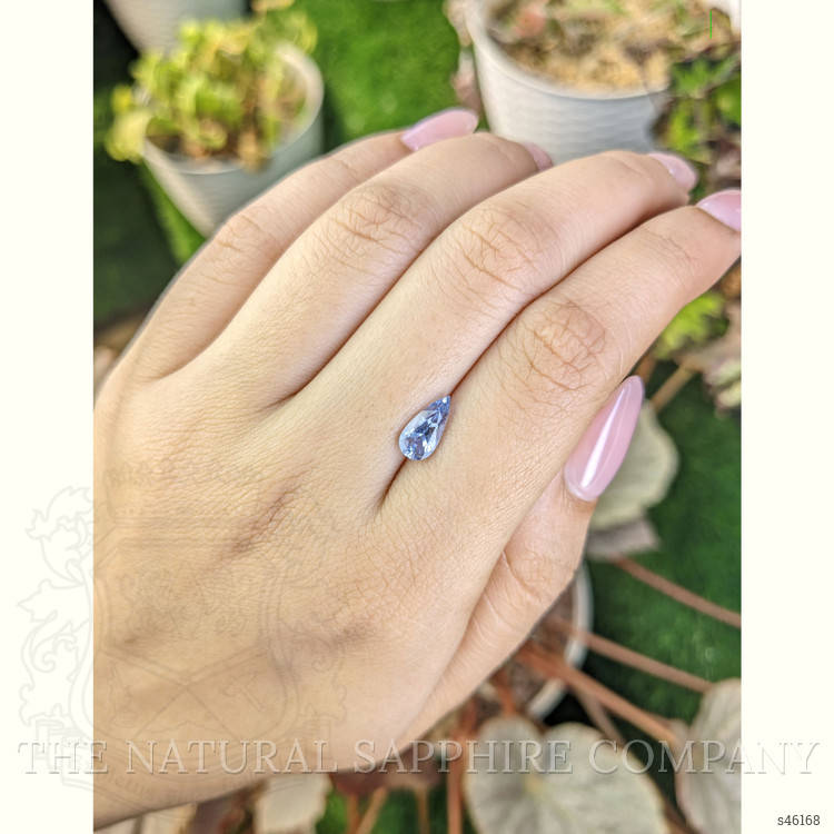 1.38 Ct. Blue Sapphire from Ceylon (Sri Lanka)