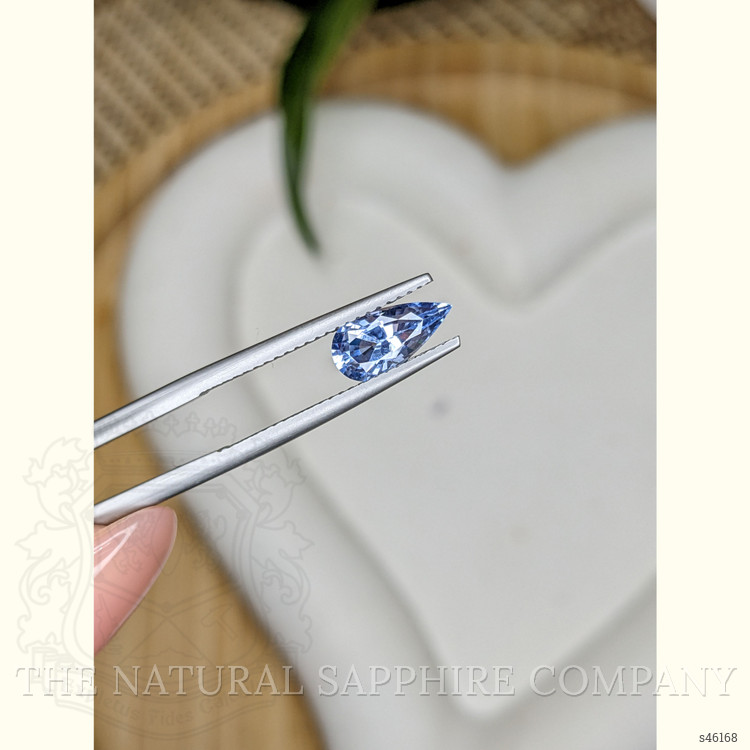1.38 Ct. Blue Sapphire from Ceylon (Sri Lanka)