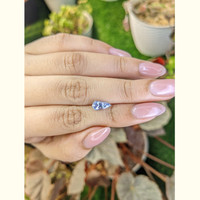 1.38 Ct. Blue Sapphire from Ceylon (Sri Lanka) Life Style