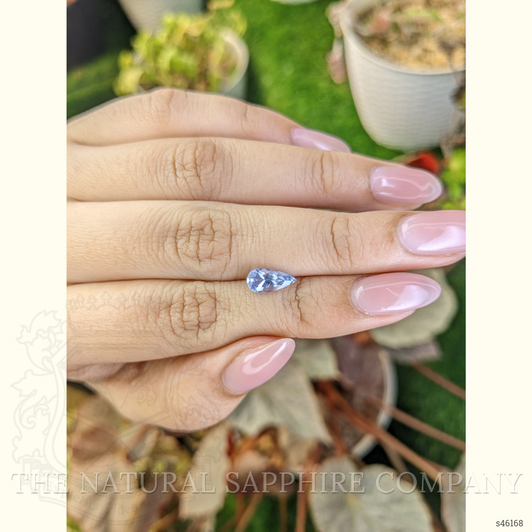 1.38 Ct. Blue Sapphire from Ceylon (Sri Lanka)