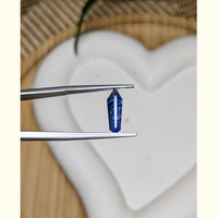 1.75 Ct. Blue Sapphire Crystal from Ceylon (Sri Lanka) Life Style