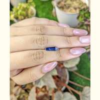 1.75 Ct. Blue Sapphire Crystal from Ceylon (Sri Lanka) Life Style