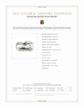0.83 Ct. Yellow Sapphire from Ceylon (Sri Lanka) Scan Report