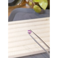0.50 Ct. Purplish Pink Sapphire from Ceylon (Sri Lanka) Life Style