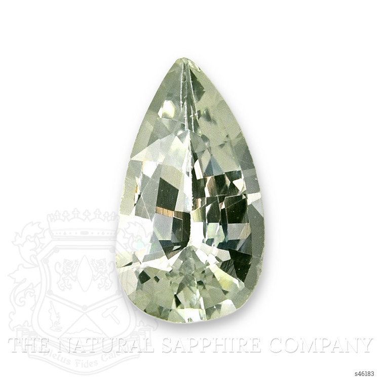 0.71 Ct. Green Sapphire from Ceylon (Sri Lanka)