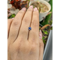 0.65 Ct. Blue Sapphire from Ceylon (Sri Lanka) Life Style